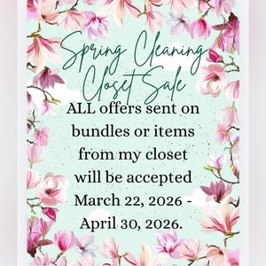 HUGE Spring Cleaning Closet Sale